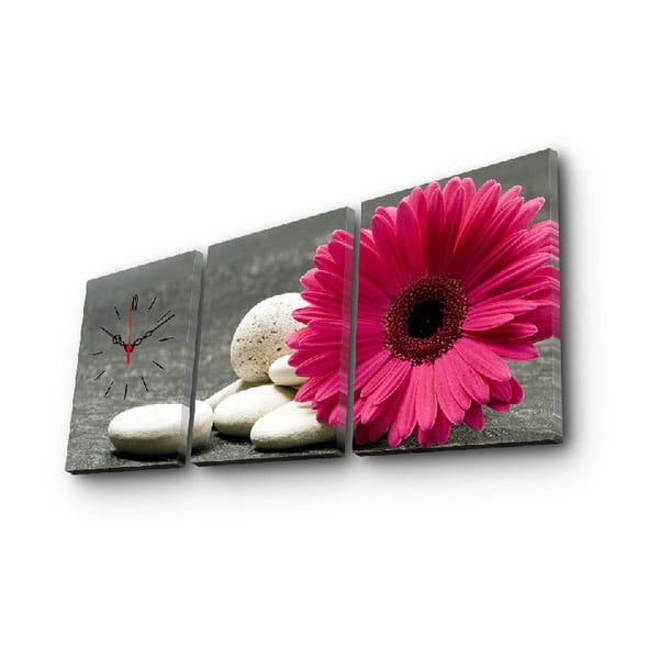 Orologio da parete Gerbera, 96 x 40 cm - Wallity