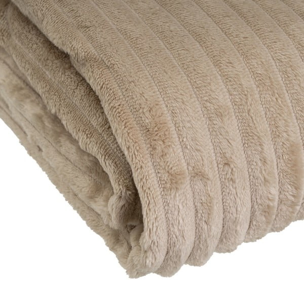Coperta marrone in micropile 130x160 cm Fur Velvet – Casa Selección-image-3