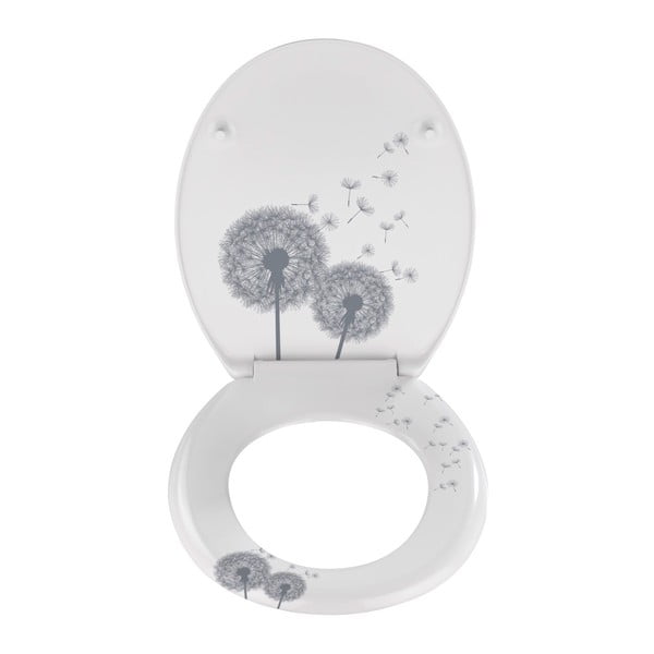 Sedile per wc con chiusura facilitata , 45 x 37,5 cm Astera - Wenko-image-1