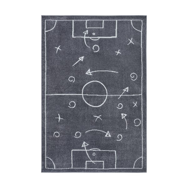 Tappeto per bambini grigio scuro 160x235 cm Gameplan - Hanse Home