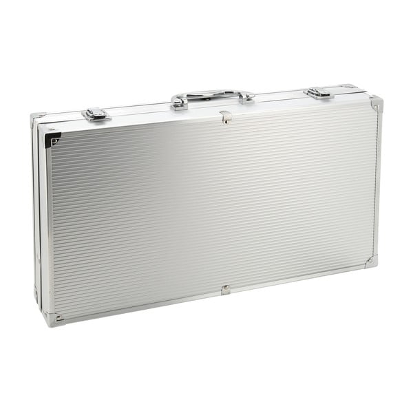 Set di 30 utensili per grigliate in valigetta di alluminio - Cattara-image-3