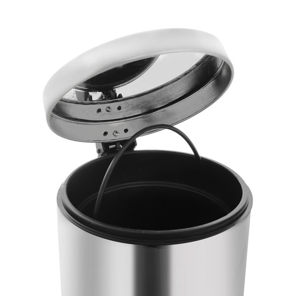 Bidone a pedale in acciaio inox da 3 l - Orion-image-3