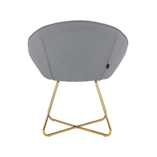 Poltrona grigio chiaro Tigela - Støraa-image-2