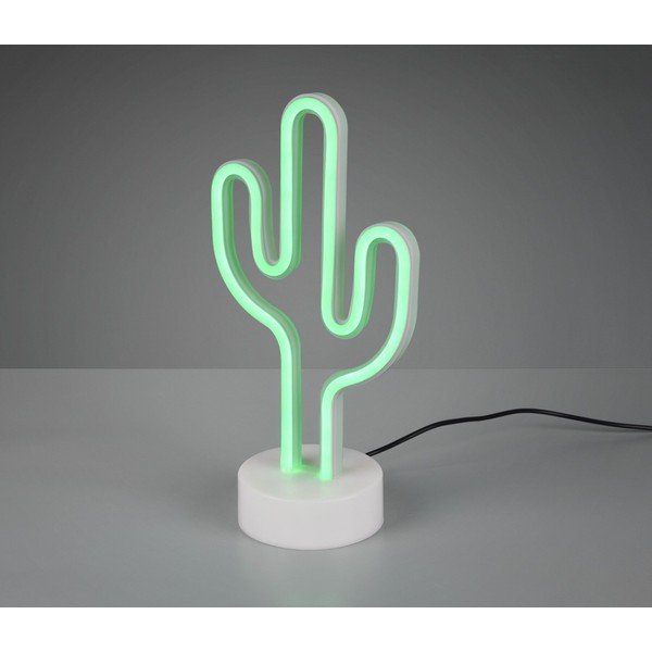 Lampada da tavolo a LED bianca (altezza 29 cm) Cactus - Reality-image-1