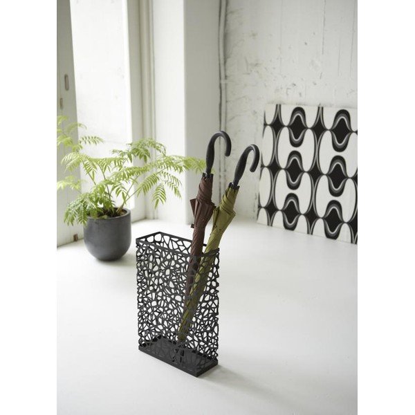 Portaombrelli nero Nest Slim - YAMAZAKI-image-1