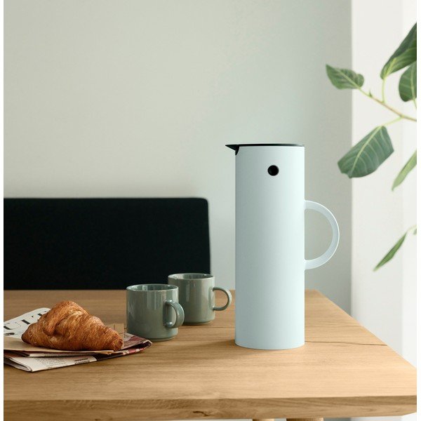 Caraffa termica grigia in plastica 1 l EM77 – Stelton-image-1