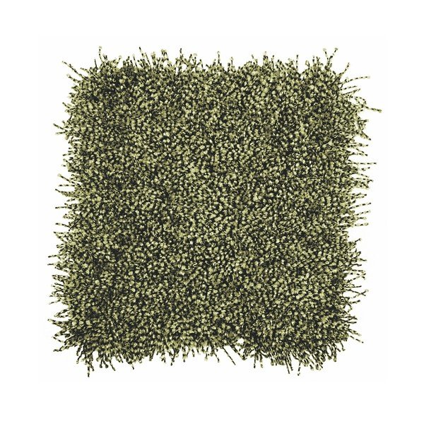 Zelený polštář ZicZac Micropluche Silk