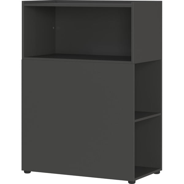 Libreria antracite 80x120 cm Mailand - Germania-image-3