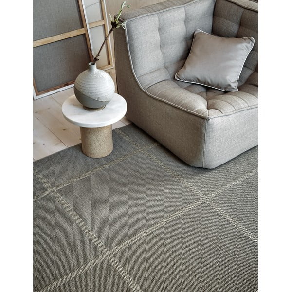 Tappeto da interno/esterno beige 70x100 cm Ada Dark Linen – Pappelina-image-2