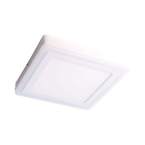 Apparecchio da soffitto quadrato bianco Twis, 24,5 x 24,5 cm - SULION