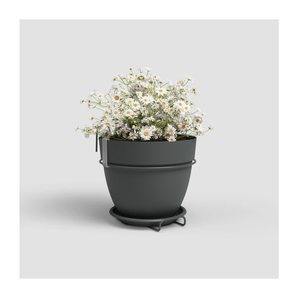 Vaso sospeso in plastica riciclata ø 20 cm Capri - Artevasi-image-1