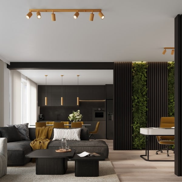 Lampadario dorato Gleam – Sollux-image-1