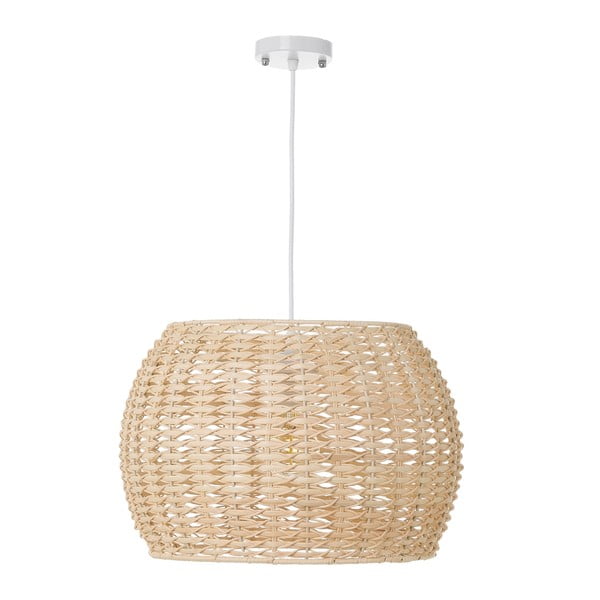 Lampada da soffitto in colore naturale con paralume in rattan ø 35 cm Natural Way - Casa Selección