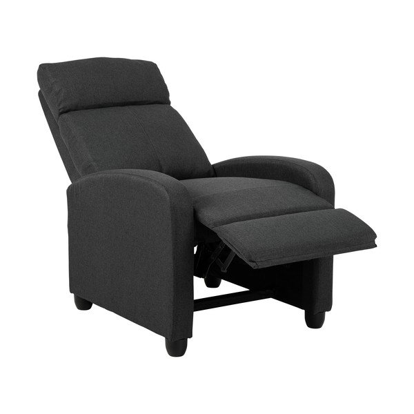 Poltrona relax antracite Siom - Actona-image-4