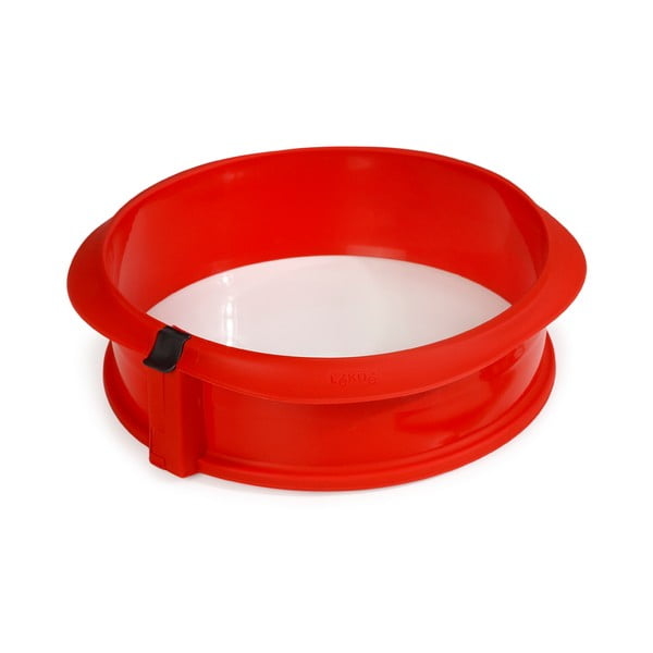 Tortiera Springform in silicone rosso, ⌀ 23 cm - Lékué