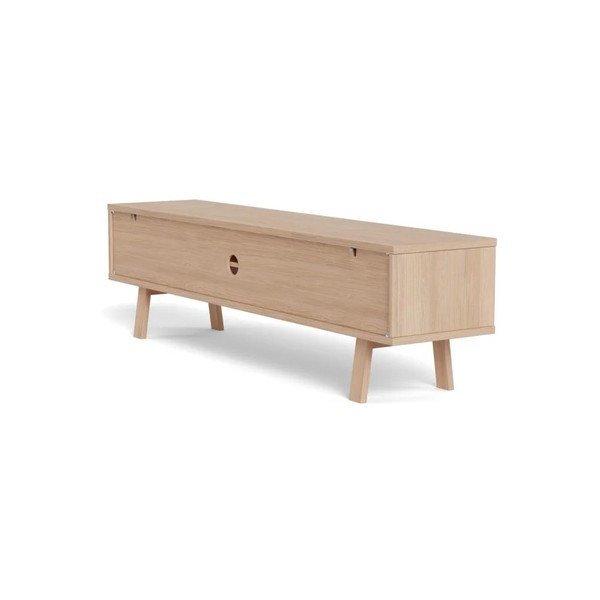 Mobile TV colore naturale chiaro impiallacciato 180x50x40 cm Lamberth – Actona-image-2