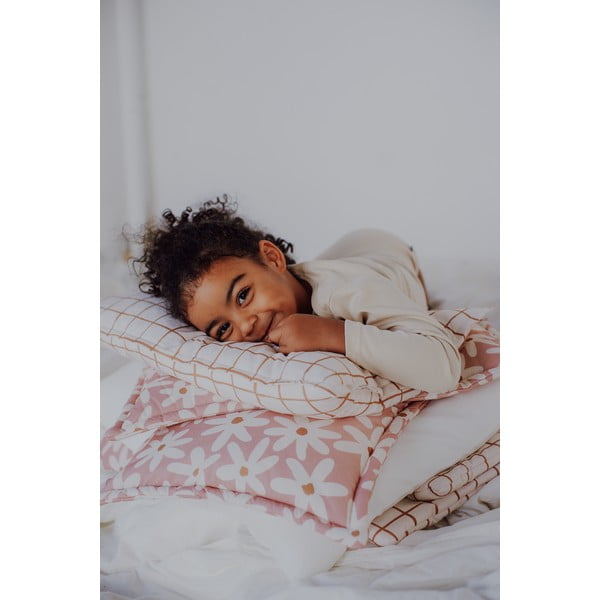 Set per culla rosa Blush Daisies - Malomi Kids-image-4