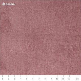 Divano letto in velluto rosa scuro, 256 cm Rothe - devichy