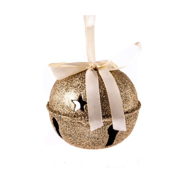 Závěsná rolnička v barvě champagne Dakls, velká