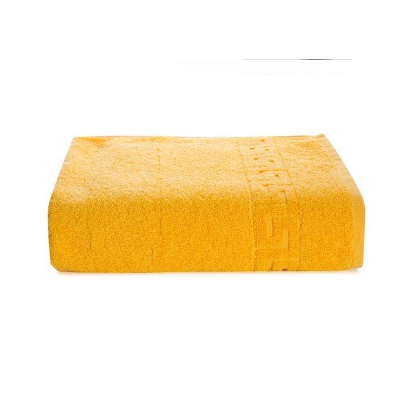 Asciugamano di cotone giallo Pauline, 50 x 90 cm - Kate Louise