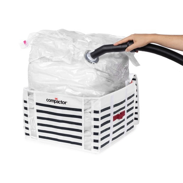 Scatola per abiti Medium Mariniere 3D Vacuum Bag, 125 l - Compactor-image-4