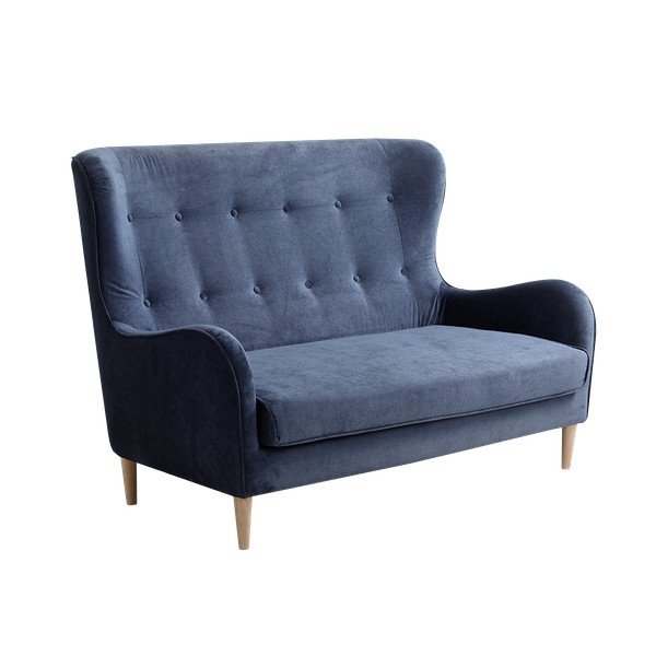 Divano a due posti blu scuro Forma personalizzata Cozyboy - CustomForm