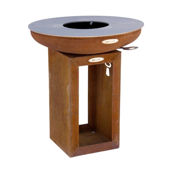 Griglia a legna da esterno marrone , ø 62 cm Carus S - Remundi-image-2