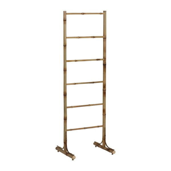 Stand appendiabiti di colore naturale in bambù 50x150x40 cm Manali – Ixia