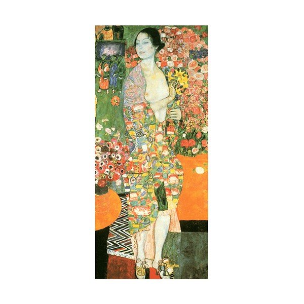 Obraz Gustav Klimt - The Dancer, 90x40 cm