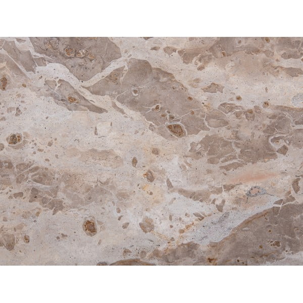 Tavolino rotondo con piano in marmo ø 50 cm Force - Leitmotiv-image-3