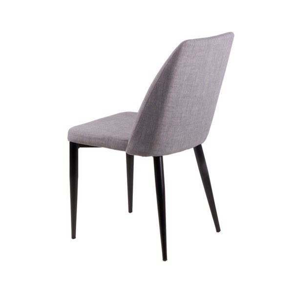 Set di 2 sedie da pranzo grigio chiaro Melissa - sømcasa-image-1