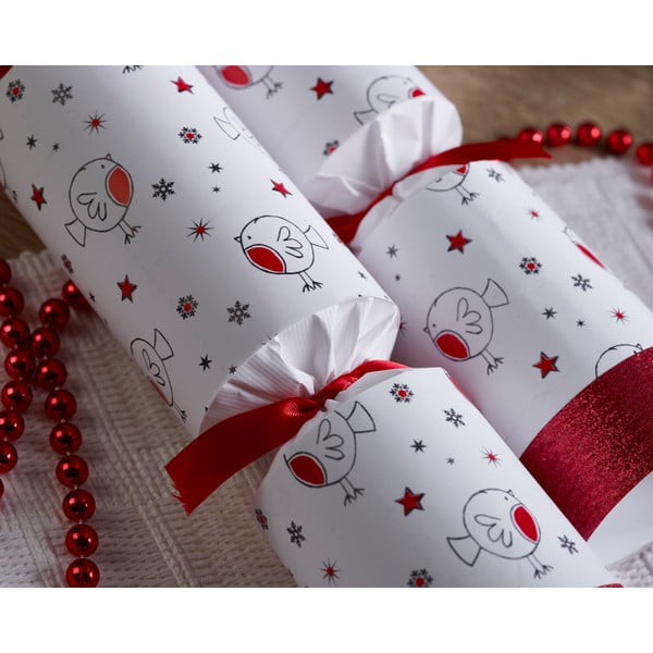 Set di cracker natalizi 6 pz Racing Robin – Robin Reed-image-2