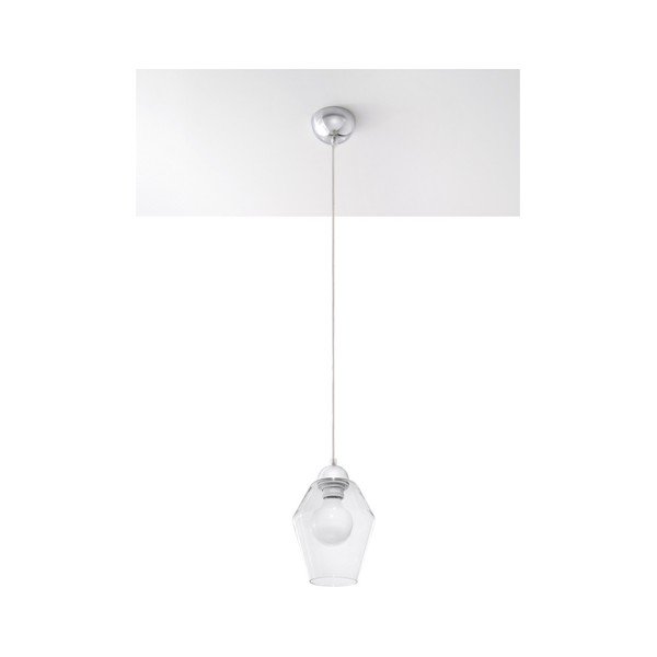 Lampada da soffitto Dora Trasparente - Sollux