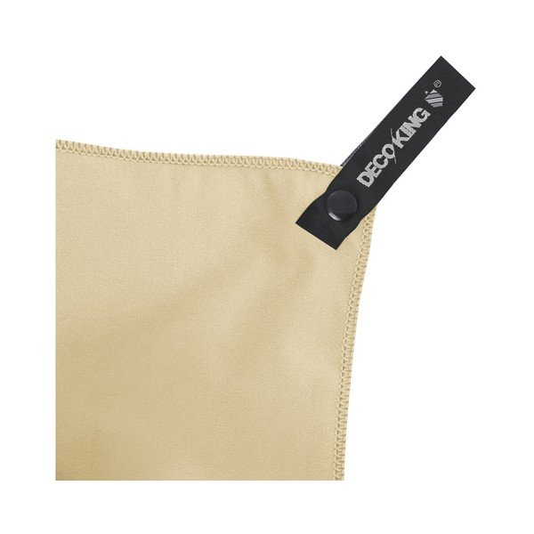 Set di 2 asciugamani beige ad asciugatura rapida EKEA, 30 x 50 cm - DecoKing-image-4