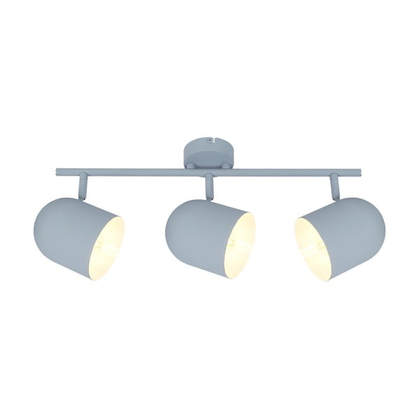 Lampada da soffitto azzurra con paralume in metallo 55x10 cm Azuro - Candellux Lighting