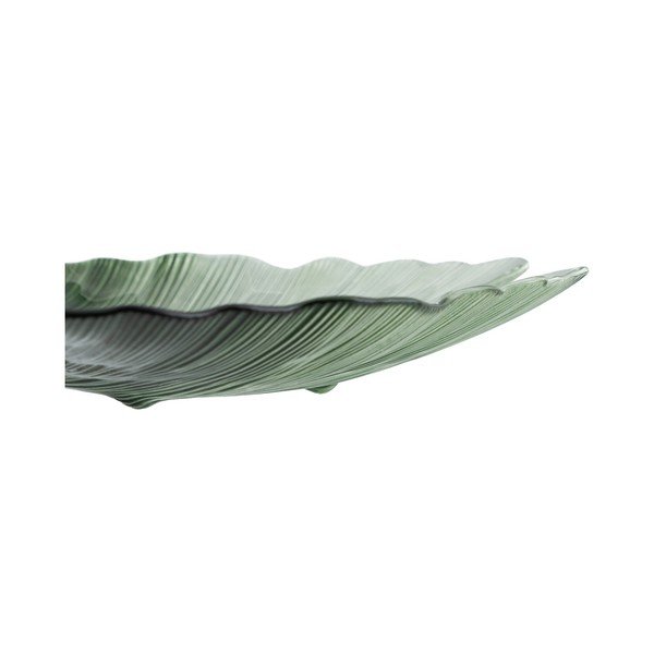 Vassoio decorativo in vetro 31x33 cm Gingko - Ixia-image-4