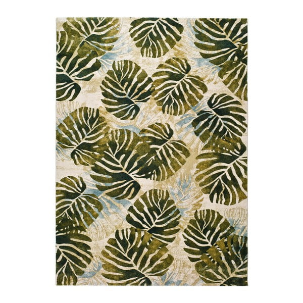 Tappeto verde e beige Tropics Multi, 200 x 290 cm - Universal