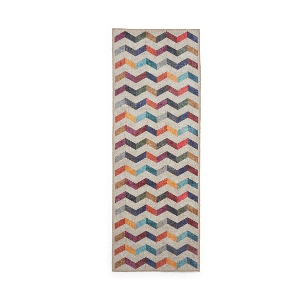 Passatoia lavabile 76x230 cm Coral Multi – Think Rugs