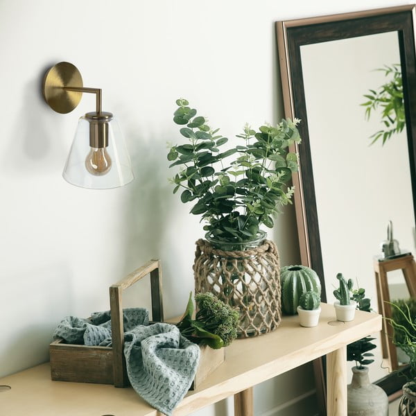 Lampada da parete color bronzo, ø 16 cm Gasby - SULION-image-2