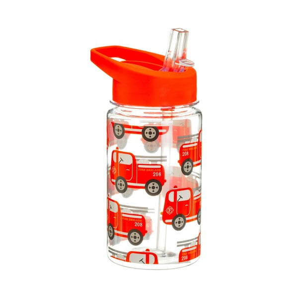 Borraccia per bambini Drink Up Engine, 400 ml Fire Engine - Sass & Belle