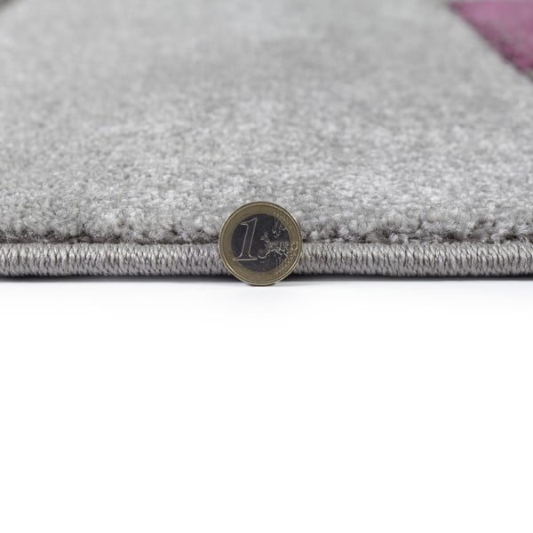 Tappeto viola/grigio 80x150 cm Cosmos - Flair Rugs-image-3