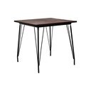 Tavolo da pranzo in olmo massiccio ø 80 cm District – Premier Housewares