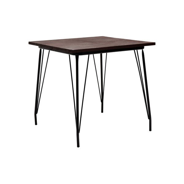 Tavolo da pranzo in olmo massiccio ø 80 cm District – Premier Housewares