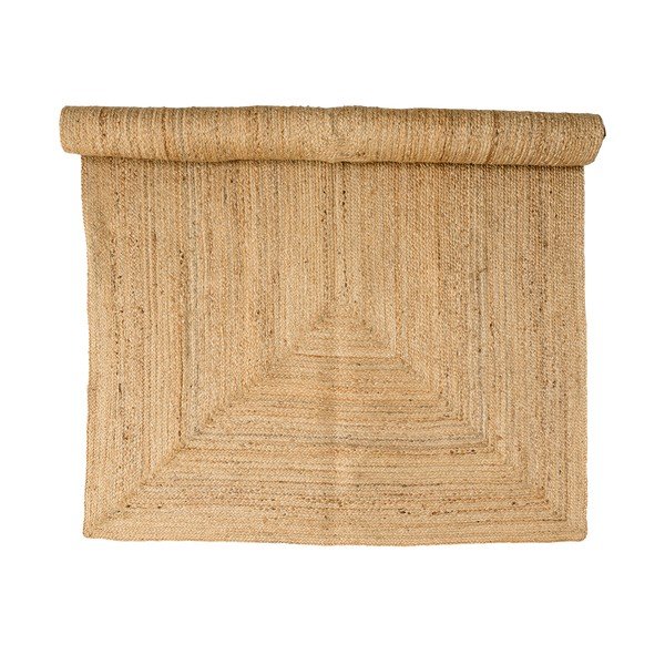 Tappeto di colore naturale in iuta 140x200 cm – Bloomingville