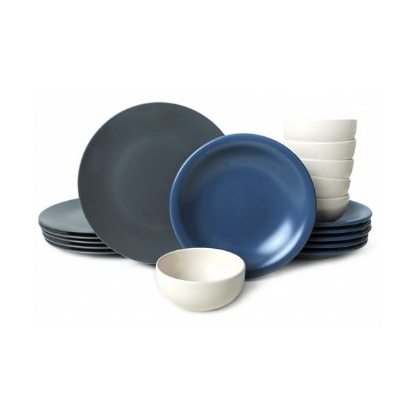 Set da pranzo in ceramica 18 pz – Hermia