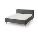 Letto singolo imbottito grigio scuro rete non inclusa 120x200 cm Mattis – Meise Möbel