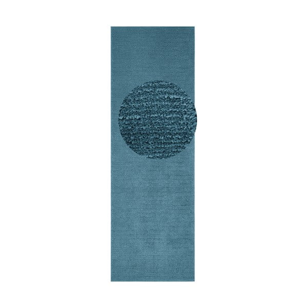 Runner blu scuro, 80 x 250 cm Supersoft - Mint Rugs