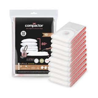 Sacchetti per il vuoto in set da 10 pezzi Premium Valve L - Compactor
