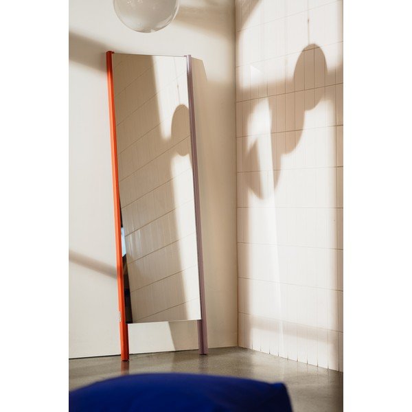 Specchio da terra con telaio in legno massiccio 49x166 cm Lun – noo.ma-image-3