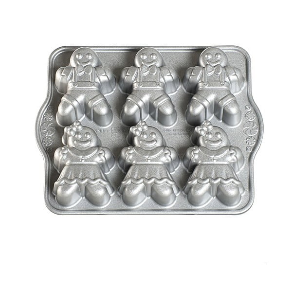 Stampo per 6 mini bundt cake in argento Girls And Boys, 1,1 l Girls and Boys - Nordic Ware